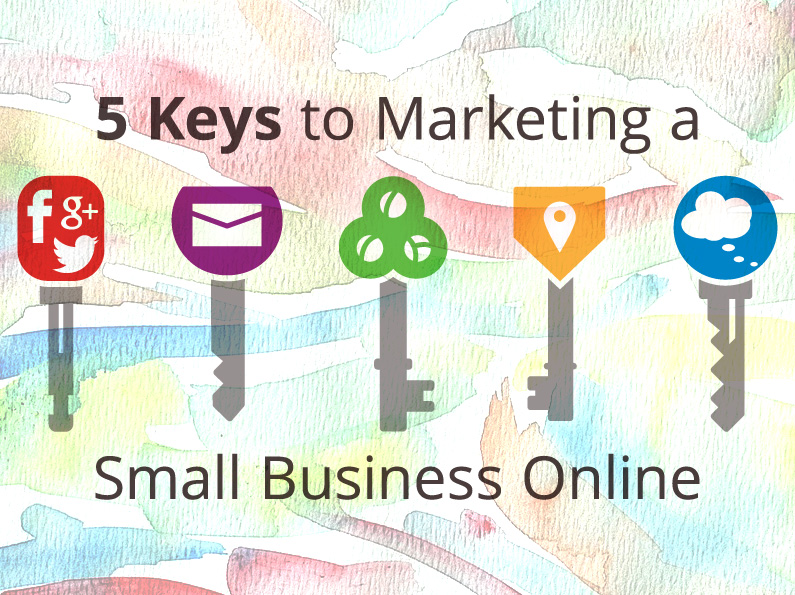 five keys to marketing a small business online