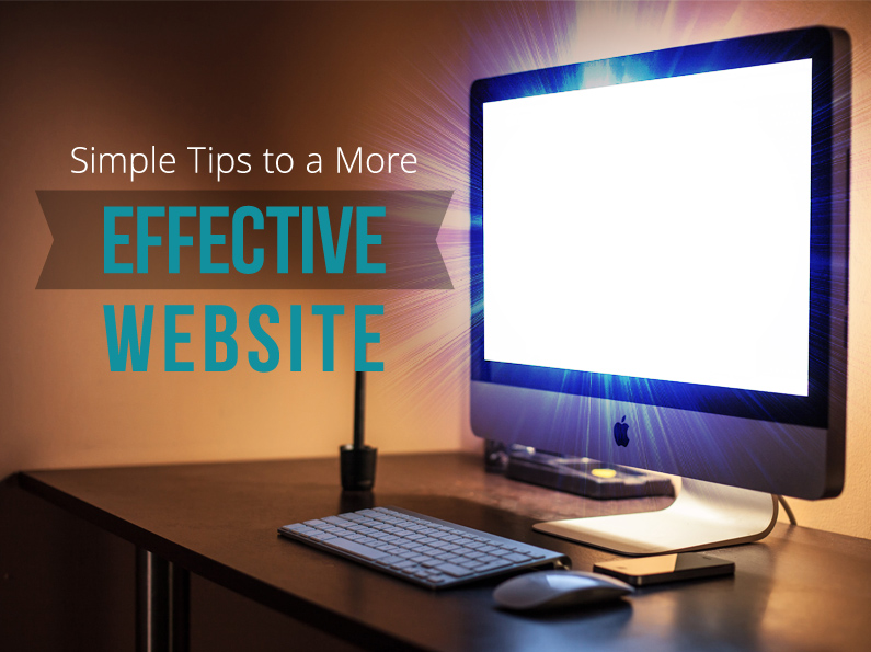 simple tips for a more effective website