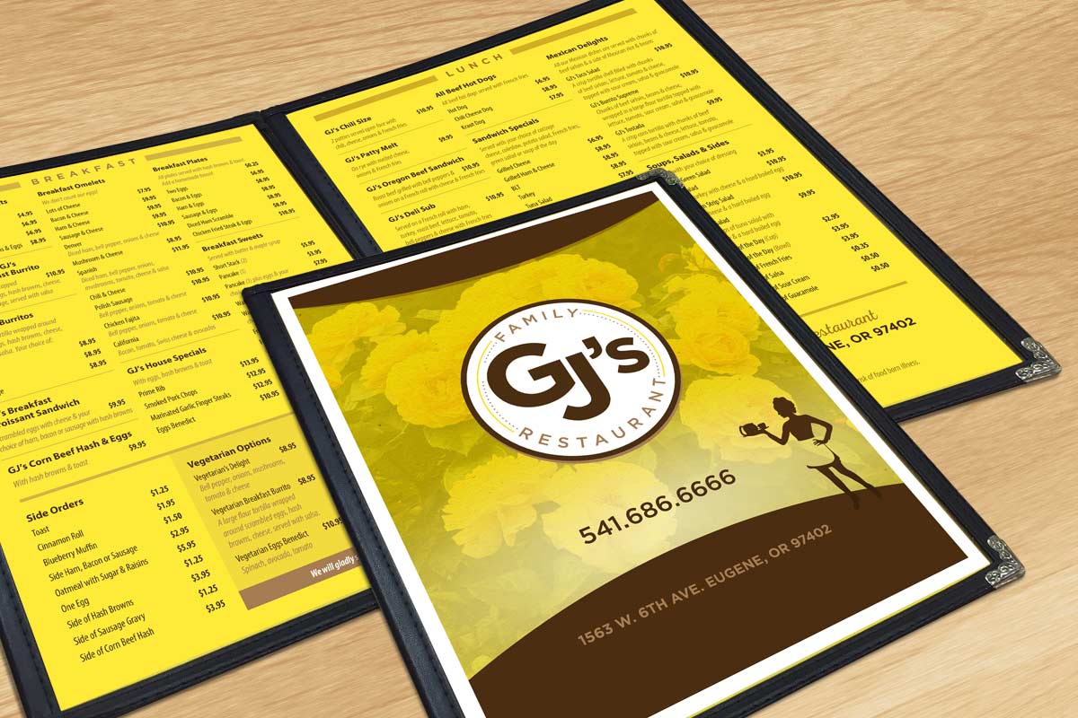 gjs menu design