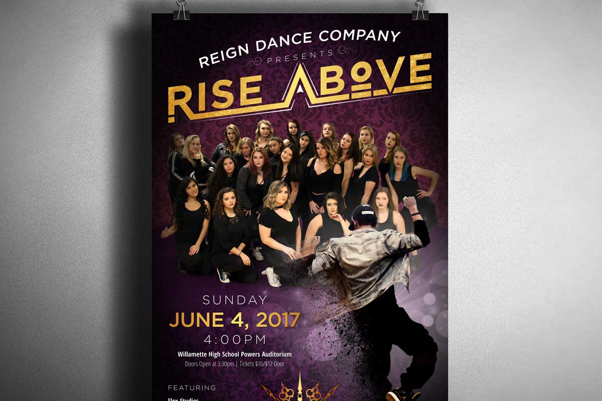 dance company flyer