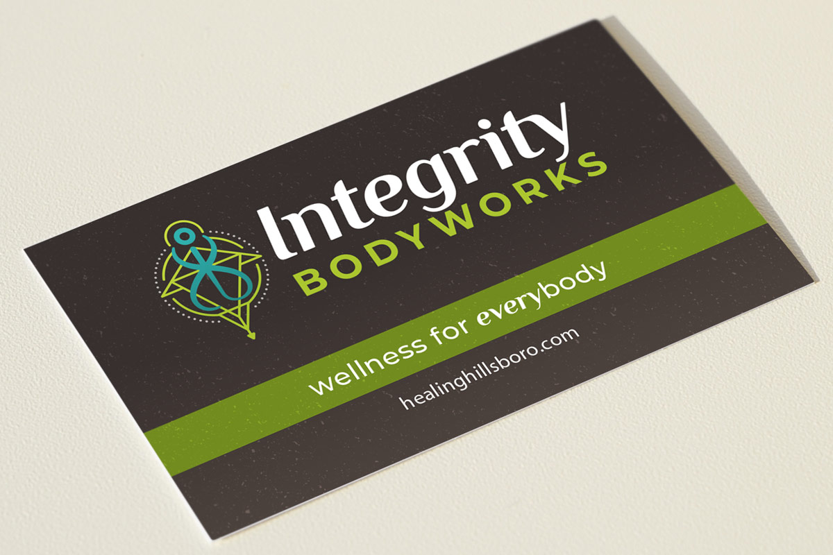 integrity body works business card