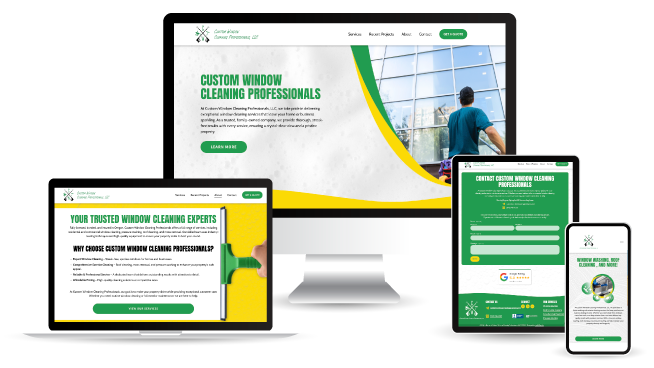The Best View Starts with Clean Windows – And a Great Small Business Website Design