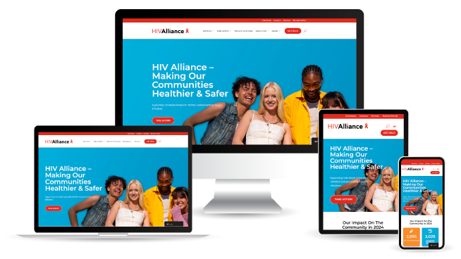 Website Redesign for HIV Alliance