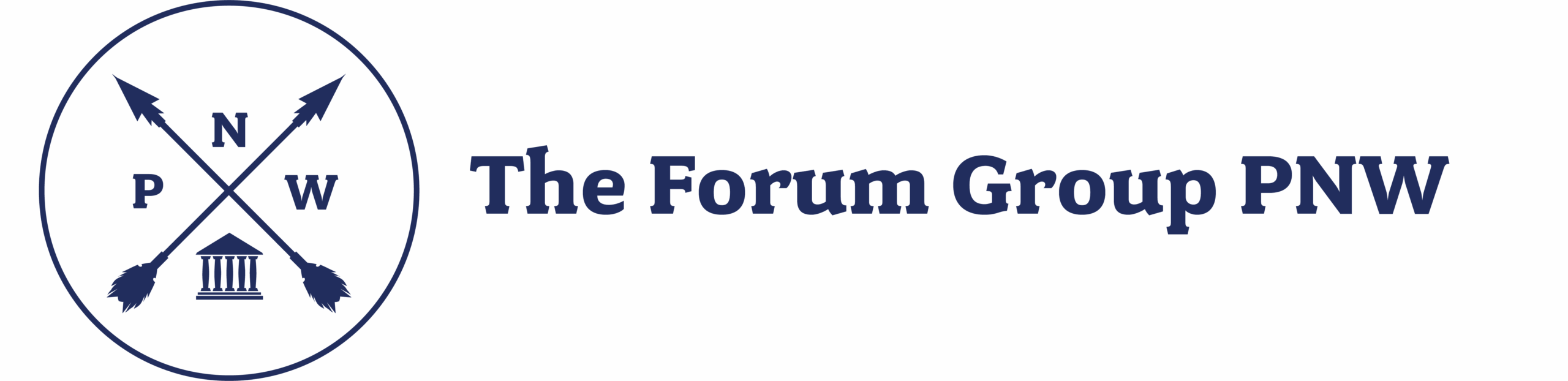 Logo for The Forum Group; one of our newly launched business websites
