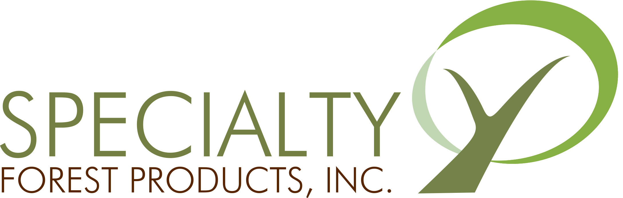 logo for specialty forest products